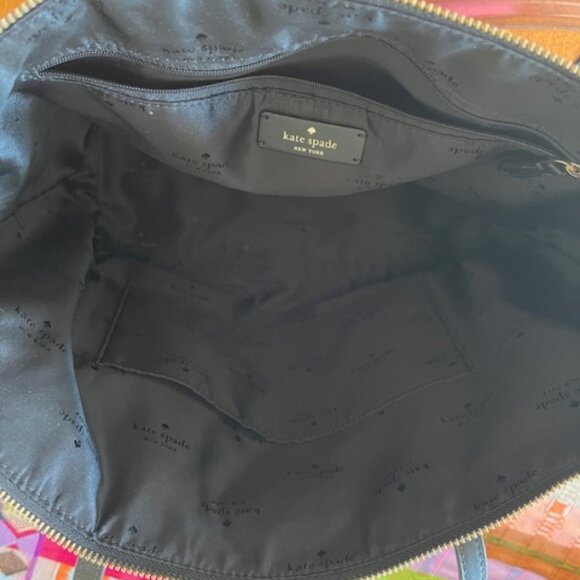 Kate Spade Black Kitt Nylon Medium Tote - Used - Excellent Condition - Picture 5 of 7